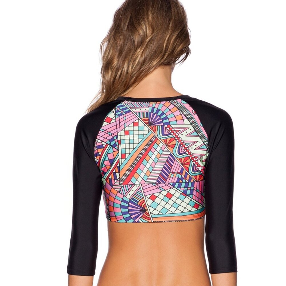 Wildfox Third Eye Tile Rash Guard - Picture 3 of 6